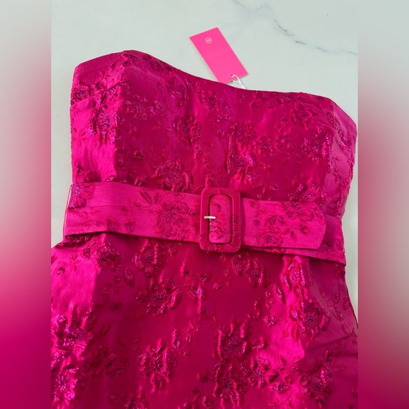 Amanda Uprichard Joss Dress in Brocade - Picture 3 of 6